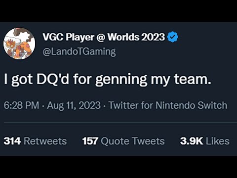 2023 Pokemon Worlds VGC DQ's & Genning Solution