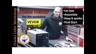 VEVOR Diesel heater for the workshop
