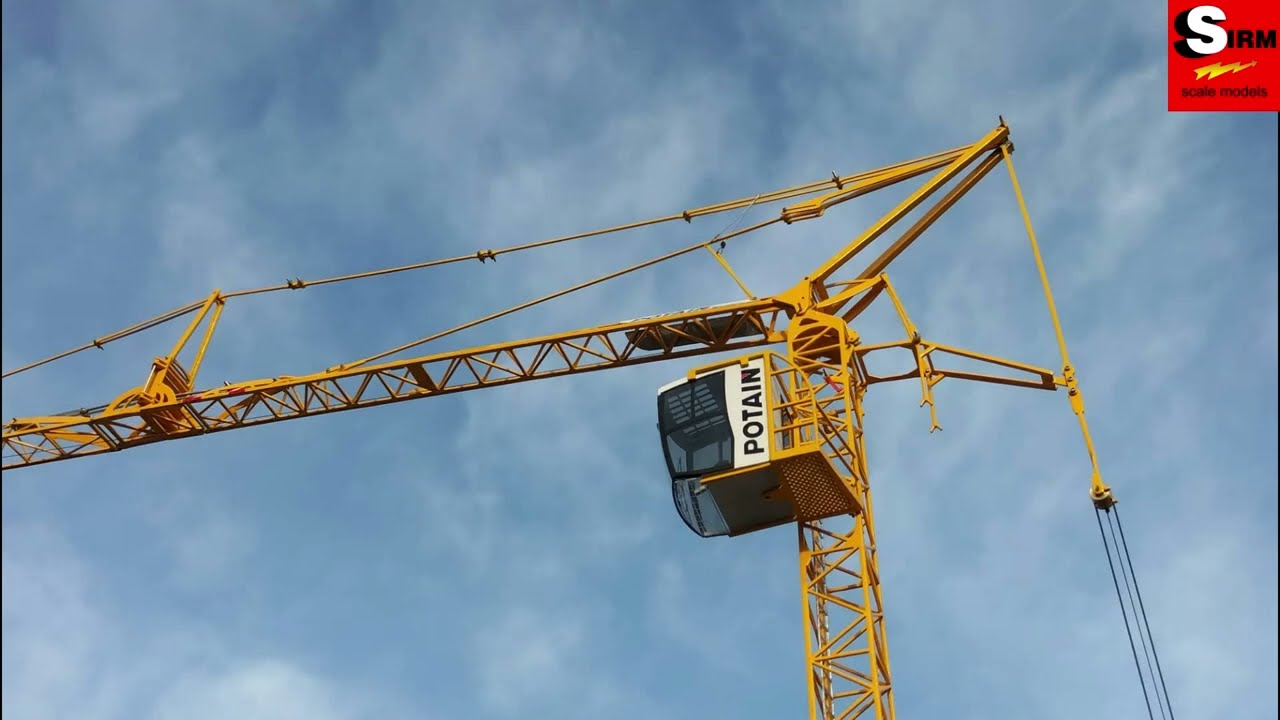 Potain IGO T85 new scale model.