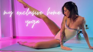 My exclusive home yoga | YOGA KATY #yoga #yogaasmr #asmrvideo #katykar