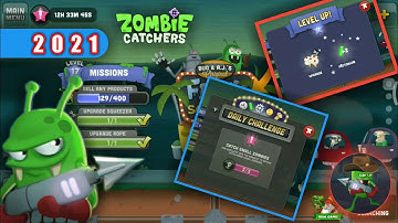 Catch Small Zombies: Daily Challenge + Level Up-17 : Zombie Catchers Gameplay