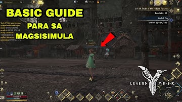 Legend of Ymir - Basic Guide Para sa Magsisimula pre-reg skill etc