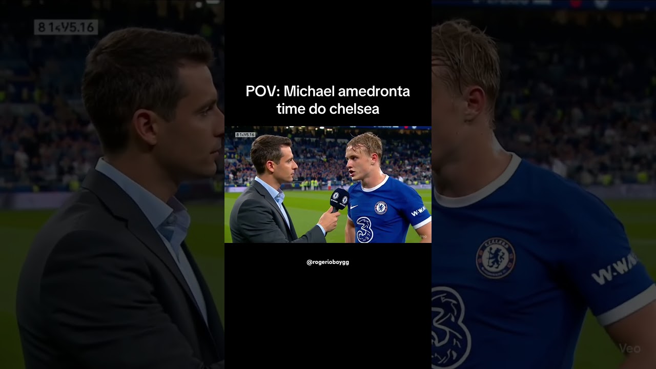 Michael do Flamengo coloca terror no chelsea #ai #veo3 #futebol #flamengo #chelsea #mundialdeclubes