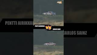 Pentti Airikkala Vs Carlos Sainz on the 1989 RAC Rally