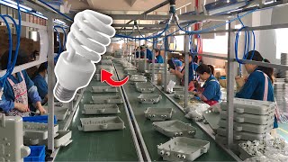 देखिए फ़ैक्ट्री मैं कैसे बनता है CFL Lights | How CFL Light Are Made In Factory | #cflhighlights