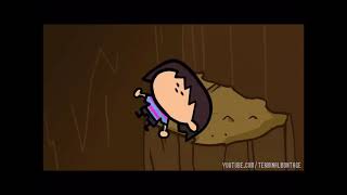 Frisk falls down a hole for ~10 minutes