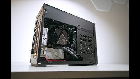 Lian Li Dan A4-H2O Build. Mini ITX PC