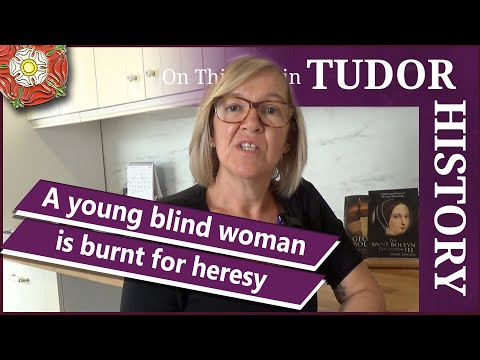 August 1 - A young blind woman is burnt for heresy