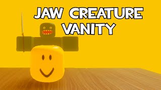 Jaw Creature Vanity