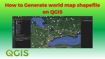 QGIS Generate a world map shapefile in QGIS