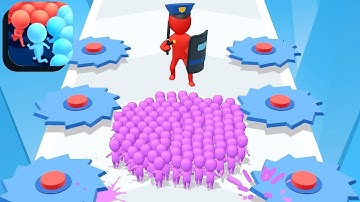 Satisfying Mobile Game: Count Master Walkthrough Gameplay, Mob Control @HexastarGameplay