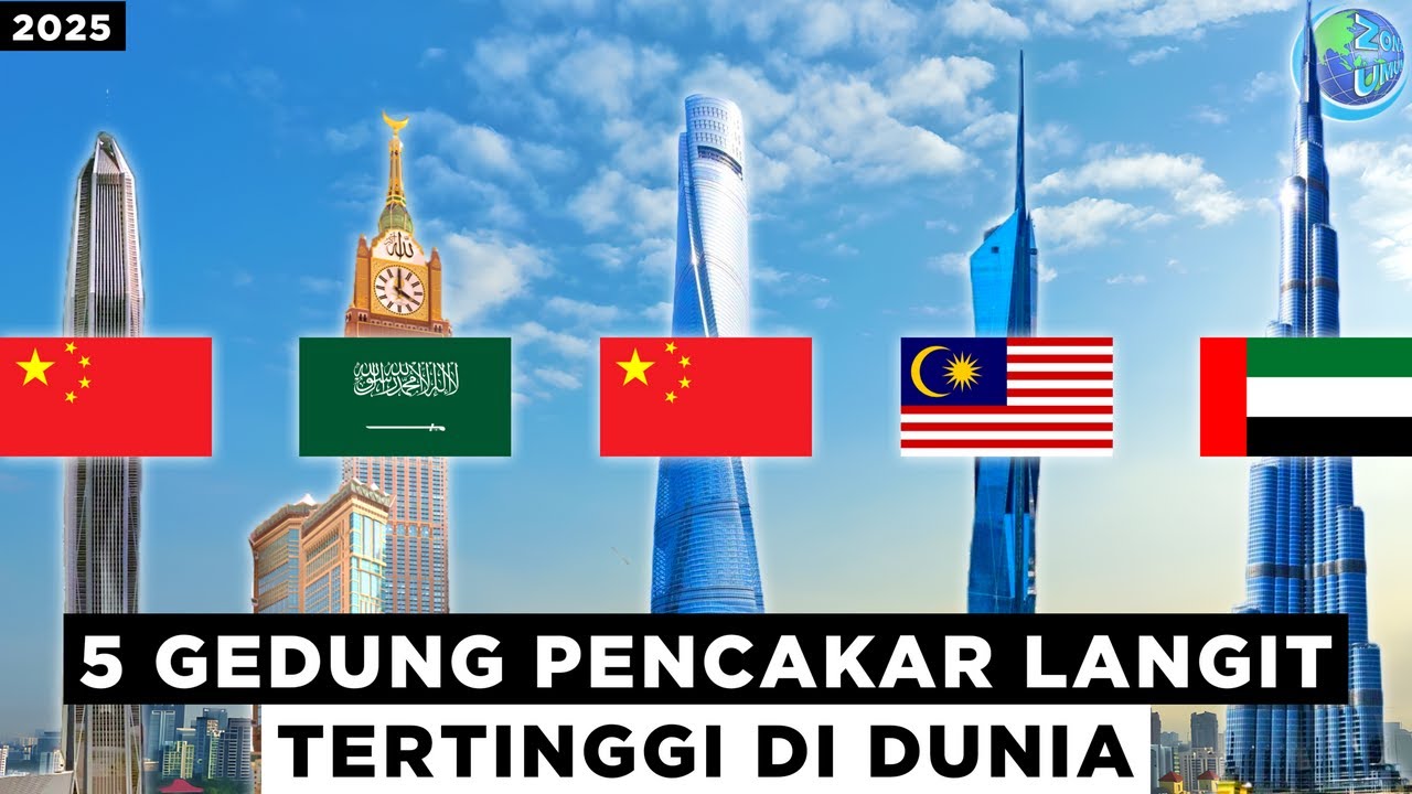 Malaysia Punya! Inilah 5 Gedung Pencakar Langit Tertinggi di Dunia