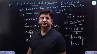 Quadratic equations |L-05|Range of quadratic and rational function pj sir class11