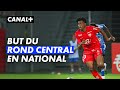 Le but fou de dijon depuis le rond central  dijon fco  as nancy lorraine  national 202324