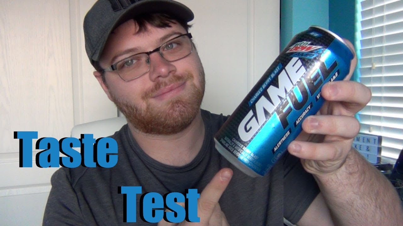 Mountain Dew Game Fuel Charged Berry Blast (Taste Test) YouTube