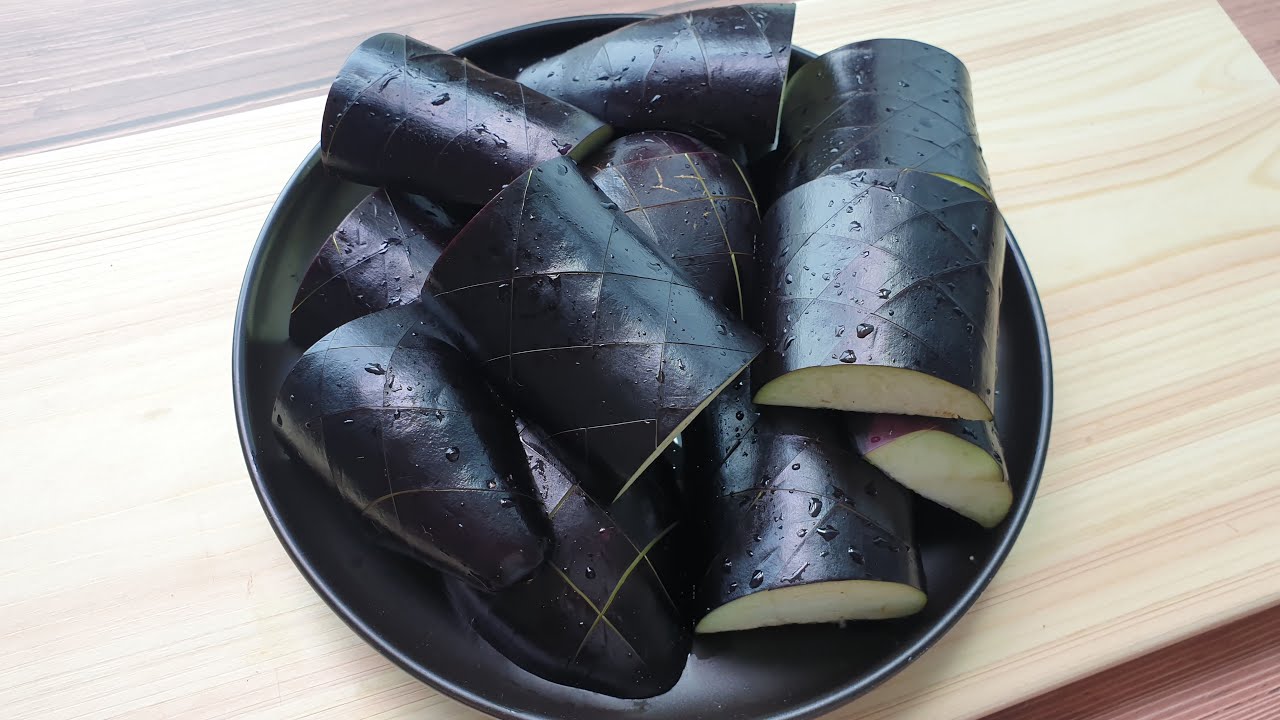 가지 어묵 볶음