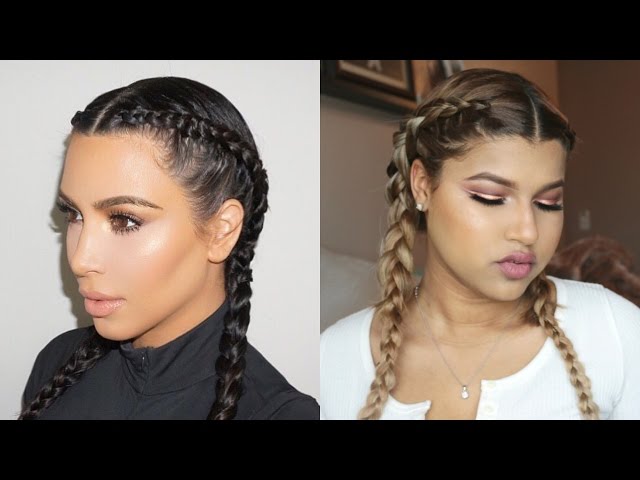 Kim Kardashian Wore Cornrows at the 2018 MTV Movie & TV Awards - Kim  Kardashian Braided Hair