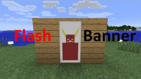 How To Make The Flash Banner In Minecraft
