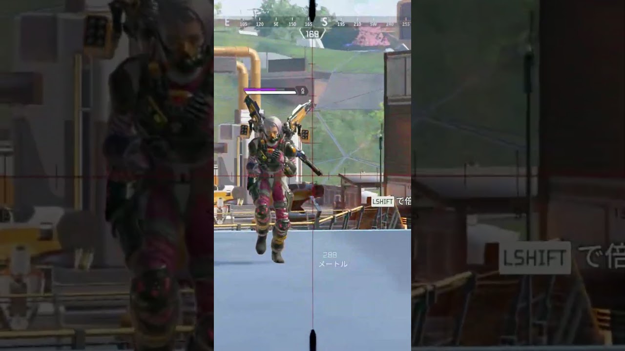 女の子を超絶キャリーする配信者www【APEX LEGENDS】#shorts #りー