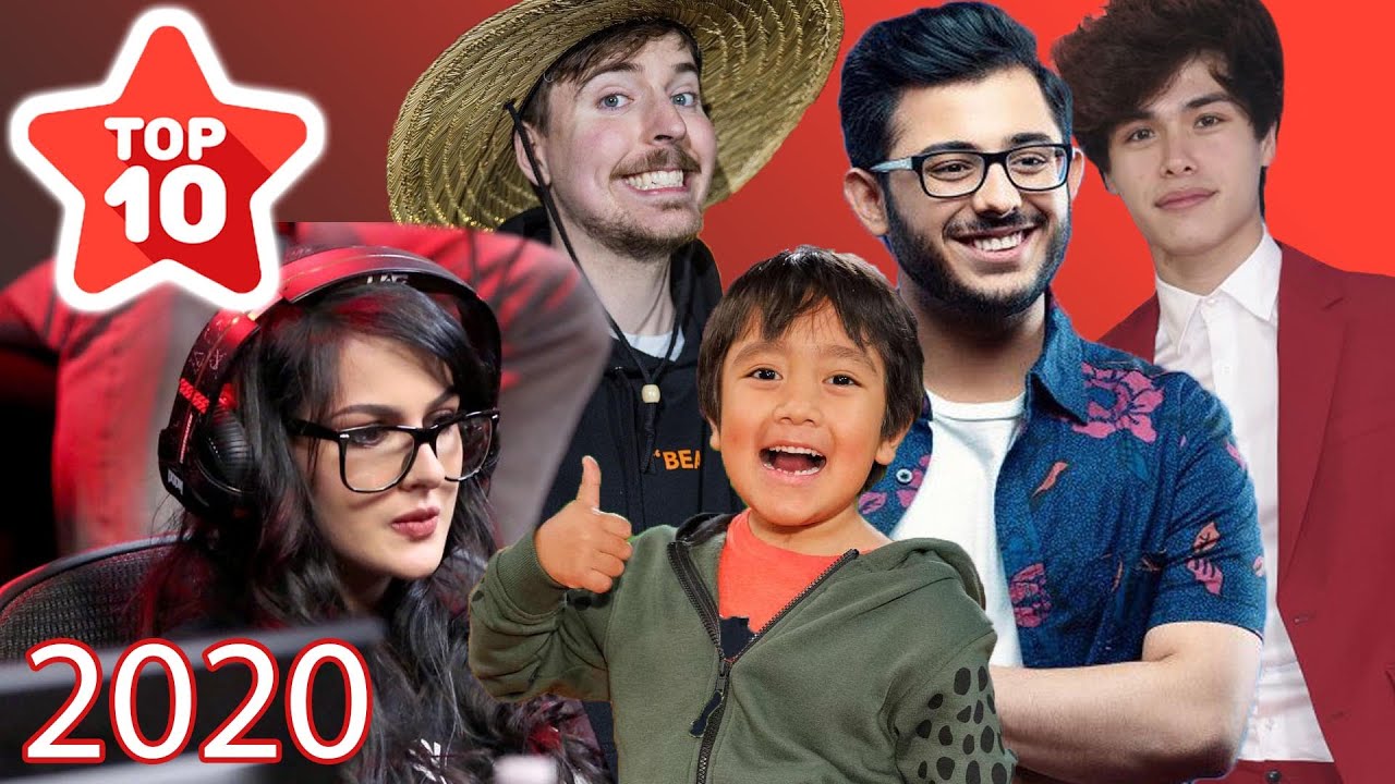 TOP 10 Highest Paid YouTube Stars Of 2020 [Forbes List] Info Incomes