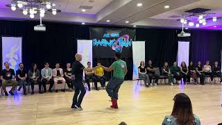 All Star Swingjam 2024-Ajani Wright Igor Laryukhin-Novice Jnj 2Nd Place-Finals Spotlight Song 1