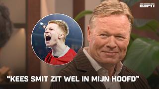 RONALD KOEMAN RODO pagarbą KEES SMIT ir grįžta prie anksčiau pateiktų PEDRI PALYGINIMŲ 👀👏