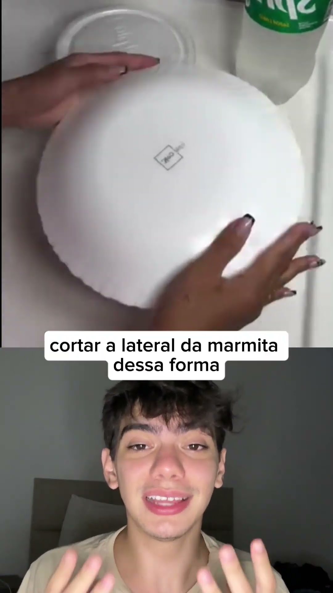 ?✨ Truque fácil pra desenformar a marmita sem bagunça! Você já sabia? #Marmita #DicaDeCozinha #Vida