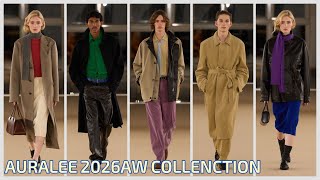 冬の光に美しさを見出すAURALEE 2026AWコレクション【感想】