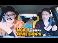 DILUAR DUGAAN !!! REAKSI CEWE EROPA DENGER NGAJI | PRANK TAKSI ONLINE AYA IBRAHIM