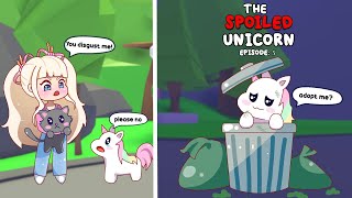 The Spoiled Unicorn Ep.5 | “RICH TO POOR” | Adopt Me Pet POV