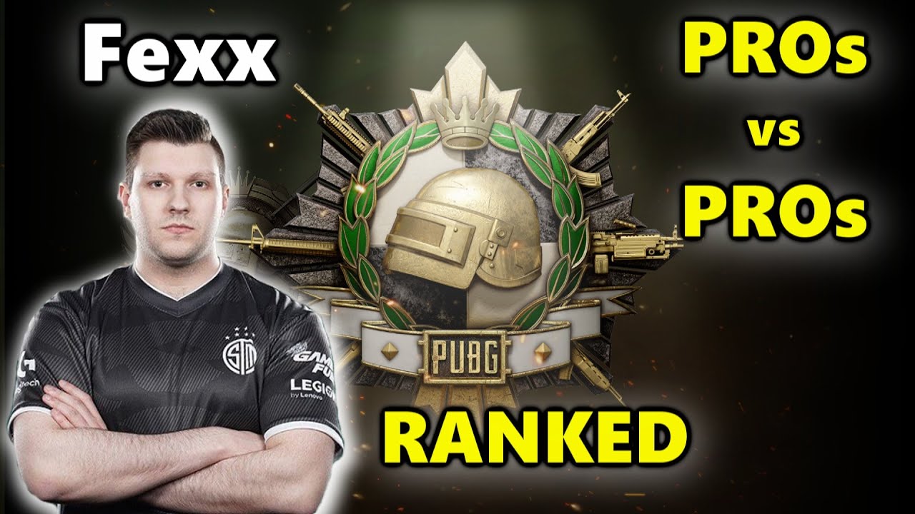 PUBG RANKED - TSM Fexx, mykLe, Rustanmar & C4LVIN - PROs vs PROs
