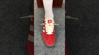 How to lace Adidas Samba(style)#sneakers #shoes #adidas #adidassamba