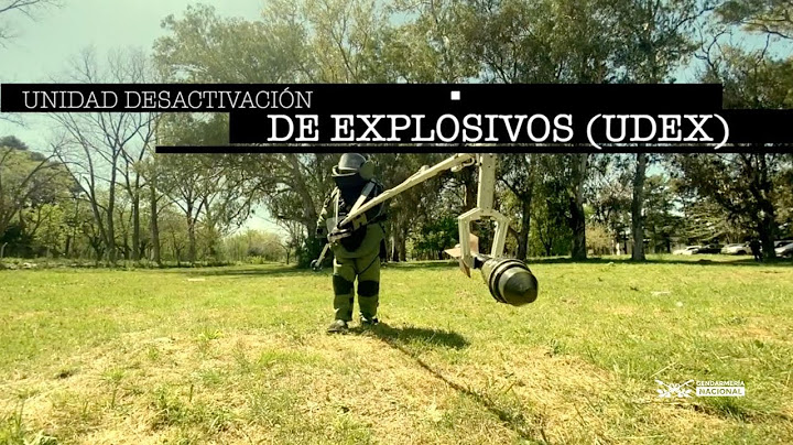 Unidad Desactivación de Explosivos