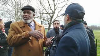 "I AM TALKING TO A WALL" CHRISTIAN MAN VS HASHIM.....Speakers Corner 2019 screenshot 3