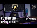 Custom LED Epoxy Desk | DIY Projects