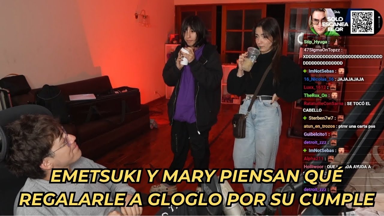 EMET Y MARY PIENSAN QUÉ LE PUEDES REGALAR A GLOGLO POR SU CUMPLE 🎁 SA EMET CON SU PODEROSO 1 SOL