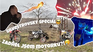 ZADŘEL JSEM PITBIKE?! A ODPÁLILI JSME VESNICI | SILVESTROVSKÝ SPECIÁL