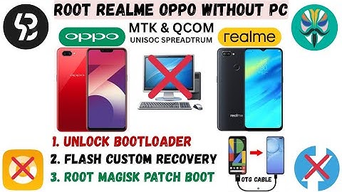 How To Root Realme Without PC | Oppo Realme Unlock Bootloader Without PC | Realme Oppo TWRP Recovery