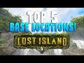 Top 5 Best Base Locations On Lost Island | Ark: Survival Evolved