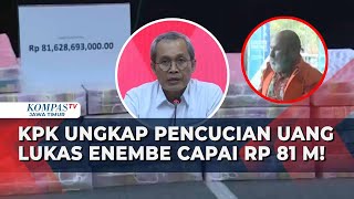 BREAKING NEWS! KPK Ungkap Pidana Pencucian Uang Lukas Enembe, Capai Rp 81 Miliar!