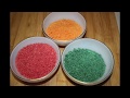 Coloured sugar