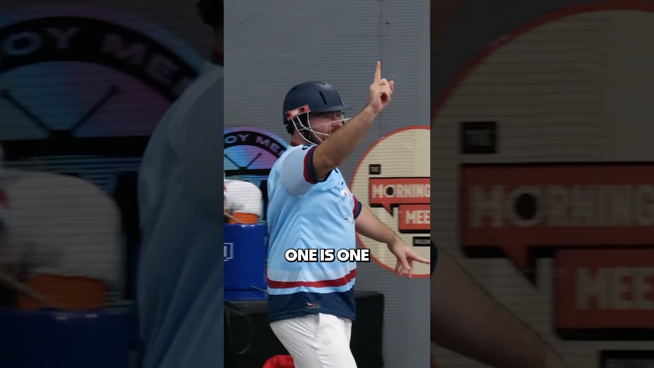 Cricket player’s first Blitzball hit