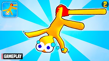 Grab Throw: Hit Annoying Guys Gameplay Walkthrough Part 2 (iOS, Android)