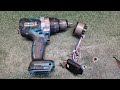 Uszkodzony moduł elektroniki MAKITA DDF481 | Damaged electronics Makita DDF481