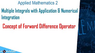 Module5_Vid_60_Concept of Forward Difference Operator