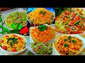 7 Простых и вкусных рецепта САЛАТОВ на скорую руку из доступных продуктов.(UZ, ENG SUB)