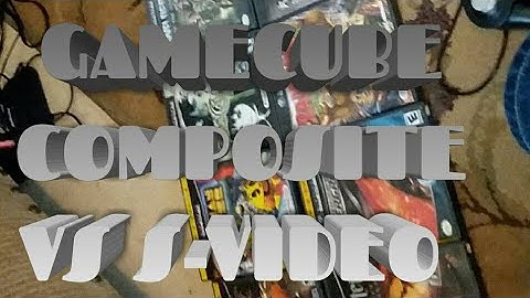 Gamecube upgrade, composite vs s-video, is it worth it?