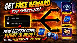NEW REDEEM CODE EVENT IS HERE ! GET FREE NARUTO PRIZE PATH  SPIDER-MAN LOBBY & LUCKY COINS | PUBGM screenshot 2