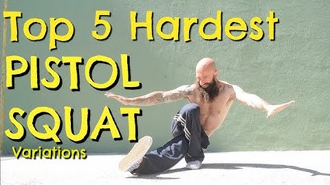 Top 5 Hardest Pistol Squat Variations (Without Adding Weights!)