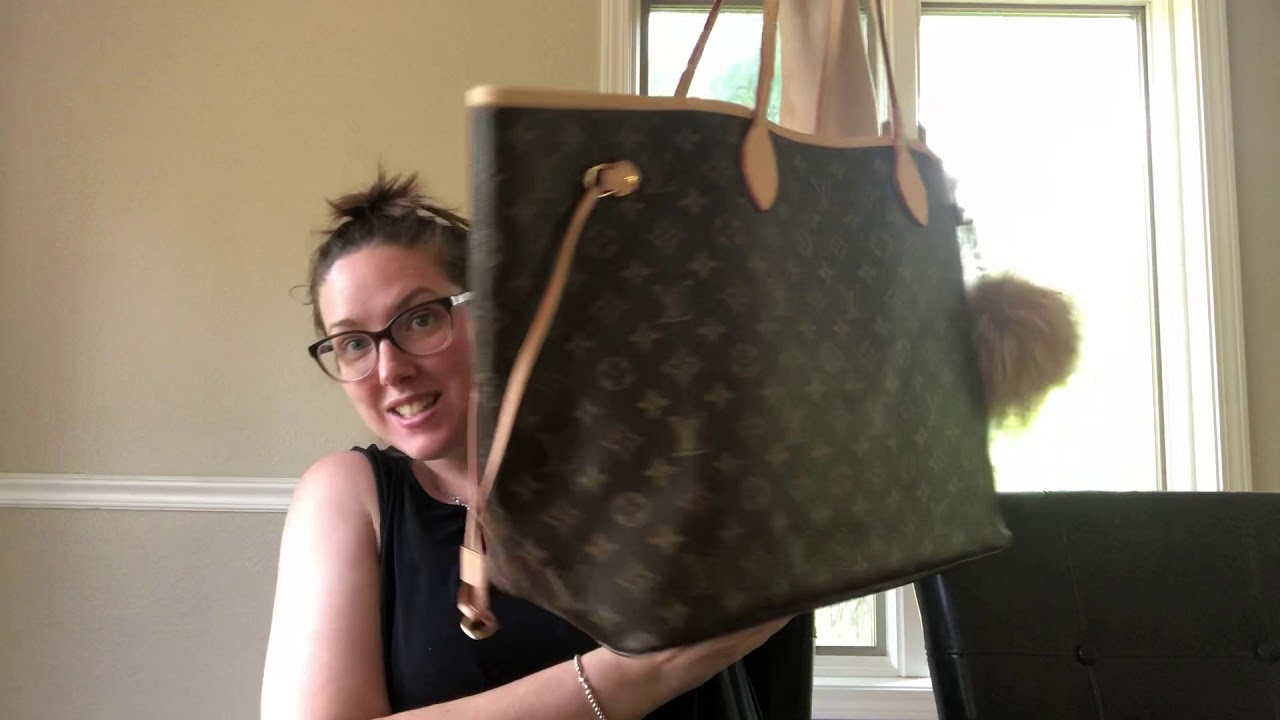 My personalized Louis Vuitton mon monogram neverfull GM. Lovelyyyyy